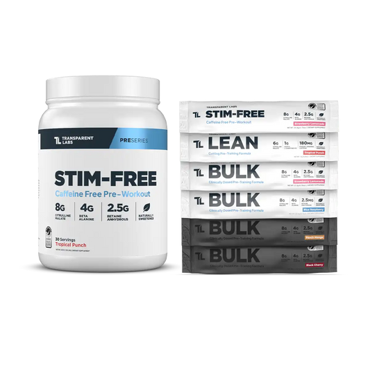 Stim-Free Pre-Workout + Free Variety Pack